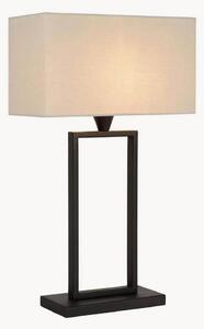 Lampada da tavolo con paralume in lino Bailo
