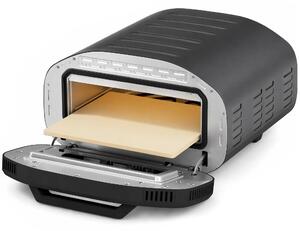 HOMCOM Forno elettrico per pizza con 8 programmi, timer e pietra in ceramica, 2200 W | Aosom Italy