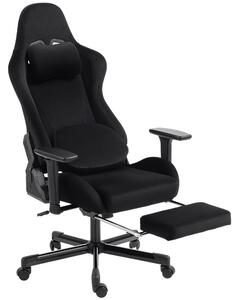 HOMCOM Sedia Gaming Ergonomica Massaggiante e Riscaldante, Reclinabile, Braccioli 4D, Nero | Aosom Italy