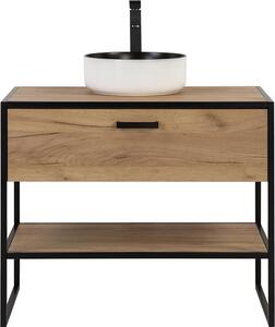 Set di mobili da bagno 90cm lavabo Loft vanity unit lavabo cassetto lavabi