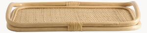 Vassoio da portata in rattan Figus