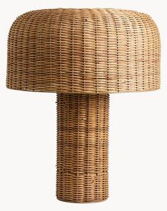 Lampada da tavolo in rattan Atum