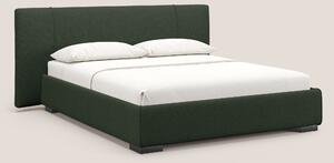 Omero letto imbottito contenitore sfoderabile in tessuto fiammato impe