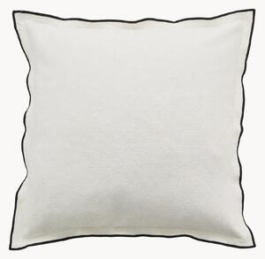 Copricuscino in misto cotone e lino Altair