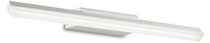 Applique Moderna Riflesso Alluminio Bianco Led 11W 3000K Luce Calda