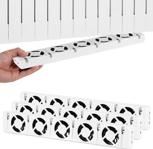 Ventilatore radiatore Peviasot, modello a 5 pale, set da 3 pezzi, con controllo della temperatura, adatto per ambienti da 200 a 300 cm