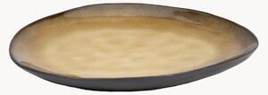 Set di 2 piatti da dessert con smalto reattivo organico Pure