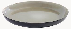 Set di 3 piatti da portata con smalto reattivo organico Pure