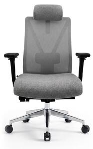 JAN NOWAK Sedia da ufficio ergonomica grigia con rivestimento in rete VECTOR