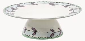 Alzatina in Fine Bone China Midnight Flowers