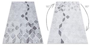 Tappeto MEFE moderno B400 Cubo, geometrico 3D - Structural due livelli di pile grigio
