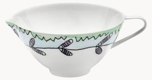 Brocca in Fine Bone China Midnight Flowers