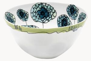 Set di 2 ciotole piccole in Fine Bone China Midnight Flowers