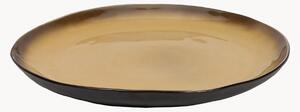 Set di 2 piatti fondi con smalto reattivo organico Pure