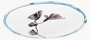 Set di 2 piatti da colazione in Fine Bone China Midnight Flowers