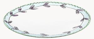 Set di 2 piatti in Fine Bone China Midnight Flowers