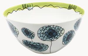 Ciotola da portata in Fine Bone China Midnight Flowers