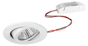 BRUMBERG spot incasso IP65 rotondo on/off bianco Einbaustrahler, Bianco / Opale, Corridoio, Alluminio, Downlight