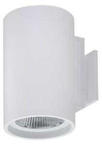 BRUMBERG Tubic applique LED, cilindro, Bianco / Opale, Corridoio, Alluminio, Applique a LED