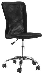 Vinsetto Sedia da Ufficio Ergonomica Girevole, Altezza Regolabile, 5 Ruote, Schienale curvato e Traspirante, Nero, 43x46x100cm | Aosom Italy