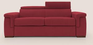 Giunone divano letto con materasso alto 18 cm e poggiatesta reclinabil