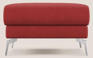 Star Pouf con piedini alti in tessuto impermeabile T02 rosso