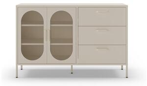 Cassettiera color crema 140x90 cm Diora - Marckeric