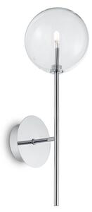 Applique Contemporanea Equinoxe Metallo Cromo 1 Luce 2W 3000K Luce Calda