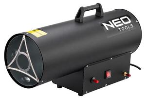 NEO TOOLS: Riscaldatore a gas da 50 kW, ventilatore per riscaldamento a gas, regolatore di pressione piezoelettrico, grado di protezione IPX4