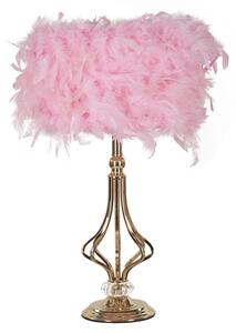 Mauro Ferretti lampada da tavolo Tarty E27 Ø 25x54 cm oro rosa