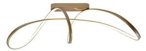 Lampada da soffitto a LED FERMI 50W 4250 lm in alluminio bianco-oro, dimensioni: 33x92x29 cm, IP20, Zuma Line