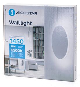 Aigostar - Applique a LED/12W/230V 6500K 25 cm bianca