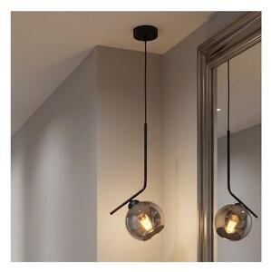 Brilagi - Lampadario a sospensione con cavo DIOR 1xE27/60W/230V nero/grigio fumé