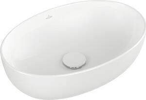 V&B Artis lavabo da appoggio 48,5x32,5 cm, ovale, o. HLB, o. ÜL, we. C+