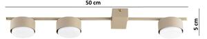 Brilagi - Faretto LED MONO 3xGX53/12W/230V beige