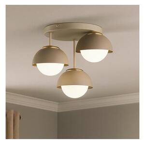 Brilagi - Lampadario a plafone COSMO 3xE27/60W/230V beige/oro