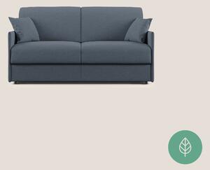 Evans Divano letto in tessuto Ecosostenibile blu