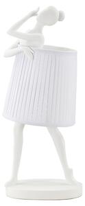 Lampada da tavolo Mauro Ferretti modello Ballet, attacco E14, dimensioni 29x25x62,5 cm, colore bianco
