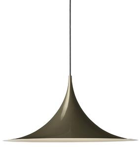 Lampada a sospensione GUBI, Semi, dimmerabile, Marrone / Ruggine, Soggiorno, Metallo, Design