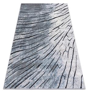 Tappeto moderne COZY 8874 Timber, legna - Structural due livelli di pile grigio / blu