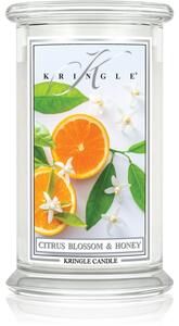Kringle Candle Classic Citrus Blossom & Honey candela profumata 623 g