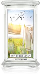 Kringle Candle Classic Sun Dried Linen candela profumata 623 g