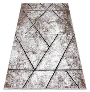 Tappeto moderne COZY 8872 Wall, geometrico, triangoli - Structural due livelli di pile maro