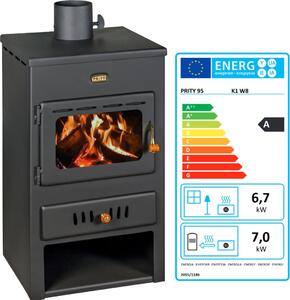 EEK A - Stufa ad acqua Prity K1 W8 - 6,1 + 7 Kw