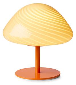 Lampade da tavolo Halo Design, Arancione, Soggiorno, Vetro