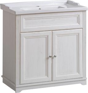 Mobili da bagno lavabo in stile antico con mobile di base bagno casa di campagna nuovo lavandino