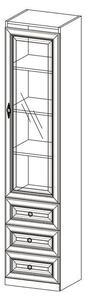 Libreria vetrinetta in legno vetrinetta vetrinetta vetrinetta vetrinetta scaffali vetrinetta ufficio stile antico