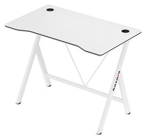 Scrivania da gioco Huzaro Hero 1.4 White, bianca
