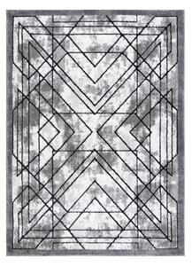 Tappeto moderno COZY Tico, geometrico - Structural due livelli di pile grigio