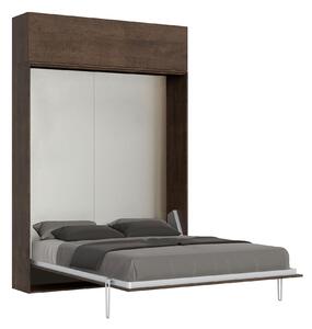Letto Matrimoniale a Scomparsa Salvaspazio Kentaro H250 cm Marrone